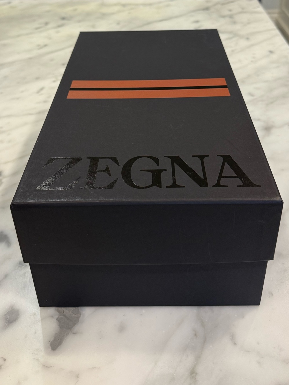 ZEGNA Storage Box / Shoe Box - 14” x 8” x 5”